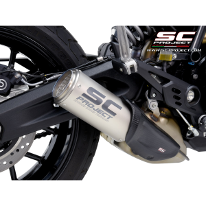 SC Project - SC Projects CR-T Slip On Exhaust: Scrambler 800 - Image 1