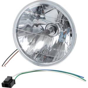 Parts Unlimited  - Drag Specialties 7" Headlight w/Running Light - Image 1