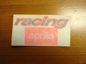Stickers - Racing Aprilia Sticker-Large [3.5" X 2"] - Image 1