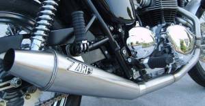 Zard - ZARD Low Mount 2-1 SS/SS Full System: Triumph Bonneville Carburetor - Image 1