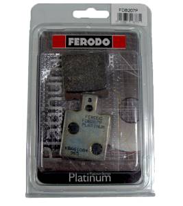 Ferodo - FERODO PLATINUM Organic Rear Brake Pads: Brembo Early 32mm Rear Caliper - Image 1