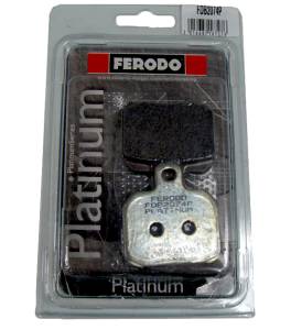 Ferodo - Ferodo Platinum Organic Rear Brake Pads: Ducati Panigale V4-1299-1199, Monster 1200-821, HM 950-939-821 - Image 1