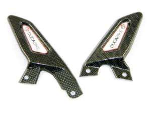 Ducabike Carbon Fiber Heel Guards: Panigale 1299/1199/899/959