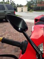 RIZOMA - RIZOMA Veloce "L" Mirrors with Integrated Signals and Brackets: Ducati Panigale 899-1199 [Pair] - Image 7