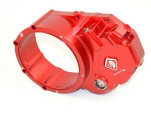 Ducabike - Ducabike Clear Clutch Case Cover For Wet Clutch: Ducati [Discontinued and only One left in Red] - Image 2