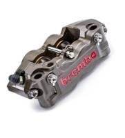 Brembo - BREMBO Racing Billet Hard Anodized Radial CNC 2 Piece Calipers WITH Titanium Pistons/bolts: 108mm [PAIR] - Image 1