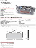 Brembo - BREMBO Racing Billet Hard Anodized Radial CNC 2 Piece Calipers WITH Titanium Pistons/bolts: 108mm [PAIR] - Image 2