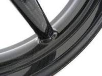 BST Wheels - BST Diamond TEK Carbon Fiber 5 Spoke Wheel Set [5.75 Rear]: Ducati 748-998, S2R-S4R, MTS1000-1100, MHE - Image 3