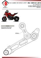 Ducabike - Ducabike Billet Reverse Shift Lever Kit: Ducati Multistrada 1200 '10-'14 - Image 5