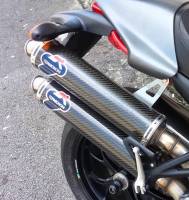 Termignoni - Termignoni Racing Carbon Fiber 45 DEGREE Slip-Ons: Ducati Monster S4R/S4RS - Image 2