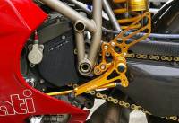 Sato Racing - Sato Racing Adjustable Billet Rearsets: Ducati 748/916/996/998    - Image 2
