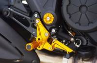 Sato Racing - Sato Racing Adjustable Billet Rearsets: Ducati Diavel - Image 3