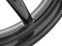 BST Wheels - BST Diamond Tek 5 Carbon Fiber Wheel Set [6.0" Rear]: Honda CBR 900/900RRY Fireblade - '00-'03 - Image 4