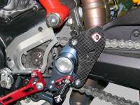 Ducabike - Ducabike Rear Set Carbon Heel Guard : Ducati Hypermotard 821/939 [Fits Only Ducabike Rearsets] - Image 2