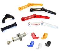 Suspension & Chassis - Steering Dampers - Ducabike - Ducabike Ohlins Steering Damper Complete Kit: Ducati Monster 796-1100 EVO