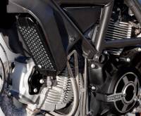 Ducabike - Ducabike Oil Cooler Guard: Ducati Scrambler[Laser cut light alloy] - Image 2