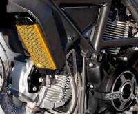 Ducabike - Ducabike Oil Cooler Guard: Ducati Scrambler[Laser cut light alloy] - Image 5