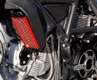 Ducabike - Ducabike Oil Cooler Guard: Ducati Scrambler[Laser cut light alloy] - Image 6