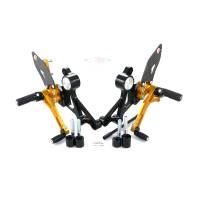 Ducabike - Ducabike Adjustable Rear Sets: M696 / M796 / M1100 - M1100 EVO [Folding Pegs/CF Heel guards] - Image 9