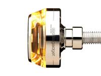Electrical, Lighting & Gauges - Turn Signals - Motogadget - Motogadget m.Blaze Disc LED Bar-End Turn Signal, Polished [Right Side]