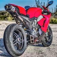 BST Wheels - BST Rapid Tek Carbon Fiber 5 Split Spoke Wheel Set: Ducati Panigale 1199-1299-V4-V2, SF V4 [6.0" Rear] - Image 6