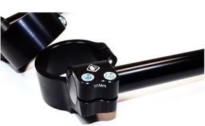 Ducabike - Ducabike Adjustable Billet 53 mm Clip-ons With 20mm Rise [Black Only] - Image 2