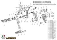 Bonamici Racing - Bonamici Adjustable Billet Rearsets: APRILIA RSV4 / TUONO V4 REARSETS 09-16 [NON APRC] - Image 2