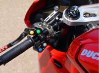 Ducabike - Ducabike Billet "Road " Left Switch Housing Panel With Integrated Push-Buttons: Ducati [Certain Models] - Image 4