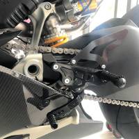 TWM - TWM Billet Adjustable Rearsets: Ducati Panigale V4/S/R - Image 5