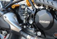Sato Racing - Sato Racing Adjustable Billet Rearsets: Ducati Monster 1200R 16+ - Image 2