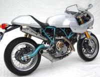 Zard - ZARD 2-2 Steel Full Kit [Racing]: With Removable DB Killer Ducati Sport 1000 / Paul Smart 2005/2008 - Image 4