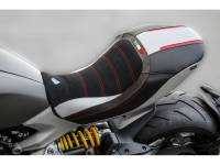 Ducabike - Ducabike COMFORT SEAT COVER: Black/Silver- Ducati Diavel 1260 - Image 2