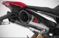 Zard - ZARD "GT" Stainless Steel Racing Slip-Ons: Ducati Hypermotard 950/SP 18/20 - Image 1