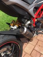 Shift-Tech - Shift-Tech Carbon Fiber/Titanium GP2 Exhaust: Ducati Hypermotard 821/939 - Image 2