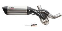 Exhaust - Mid Pipes - Mivv Exhaust - Mivv Suono Stainless Kat Delete Exhaust Multistrada 1200-1260 '15-'19