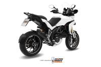 Mivv Exhaust - MIVV Suono Black Stainless with Carbon Cap Exhaust: Ducati Multistrada 1200 '10-'14 - Image 2