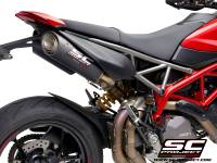 SC Project S1 Carbon Exhaust: Ducati Hypermotard 950/SP