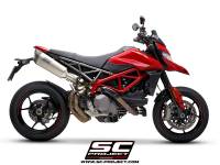 SC Project - SC Project SC1-R Titanium Exhaust: Ducati Hypermotard 950/SP - Image 4