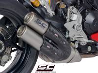 Parts - Exhaust - SC Project - SC Project CR-T Titanium Slip-On: Ducati SuperSport 939