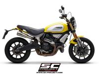 SC Project - SC Project Conical 70's Stainless Slip-On: Ducati Scrambler 1100 - Image 3