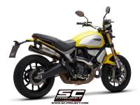 SC Project - SC Project Conical 70's Stainless Slip-On: Ducati Scrambler 1100 - Image 4