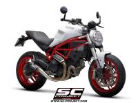SC Project - SC Project CR-T Carbon Fiber Exhaust: Ducati Monster 797 - Image 2