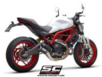 SC Project - SC Project CR-T Carbon Fiber Exhaust: Ducati Monster 797 - Image 4