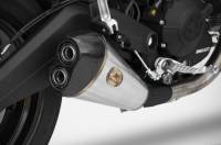 Zard Low Mount Slip-On Exhaust: Ducati Monster 797
