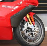 Motowheels - Carbon Fiber Fairing Winglets: Ducati 749/999 "Base and S" [03/04]