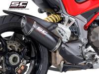 SC Project Oval Slip-On Exhaust: Ducati Multistrada 1200-1260 '15+