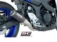 SC Project - SC Project CR-T Exhaust: Yamaha R3 - Image 2