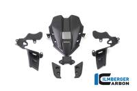 Ilmberger Carbon Fiber Instrument Gauge Cover Kit: Ducati Panigale V4/S/R