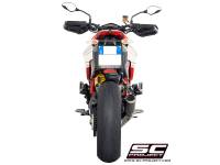 SC Project - SC Project CR-T Titanium Slip On Exhaust: Ducati Hypermotard 821-939 - Image 6