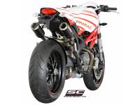 SC Project - SC Project CR-T Exhaust: Ducati Monster 696-796-1100 - Image 3